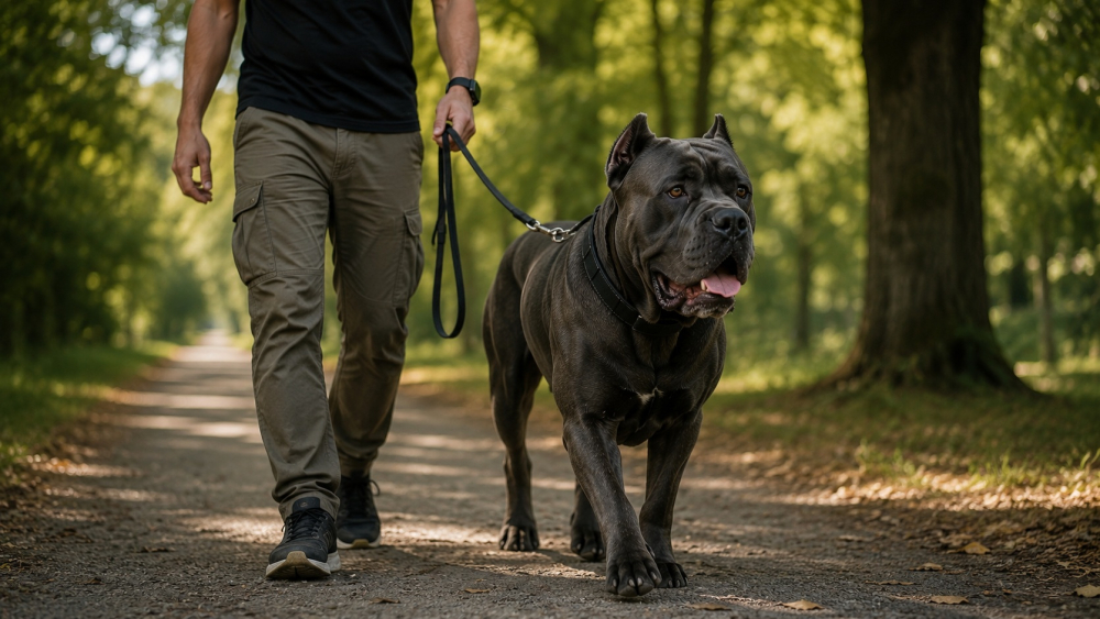 Volver a la rutina con un Cane Corso después de las vacaciones