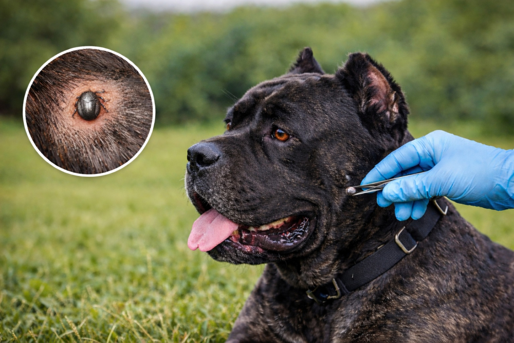 Garrapatas en el Cane Corso. C&oacute;mo detectarlas a tiempo