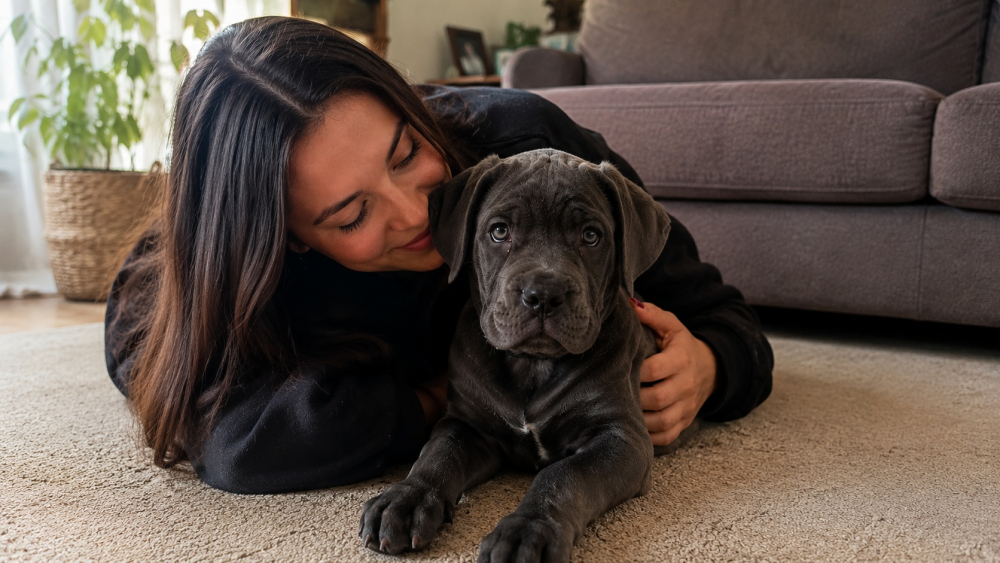 Primeras 24 horas con un cachorro de Cane Corso