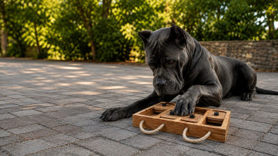 Estimulación mental del Cane Corso, cómo mantener activa su mente