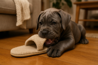 C&oacute;mo manejar la ansiedad por separaci&oacute;n con un cachorro de Cane Corso